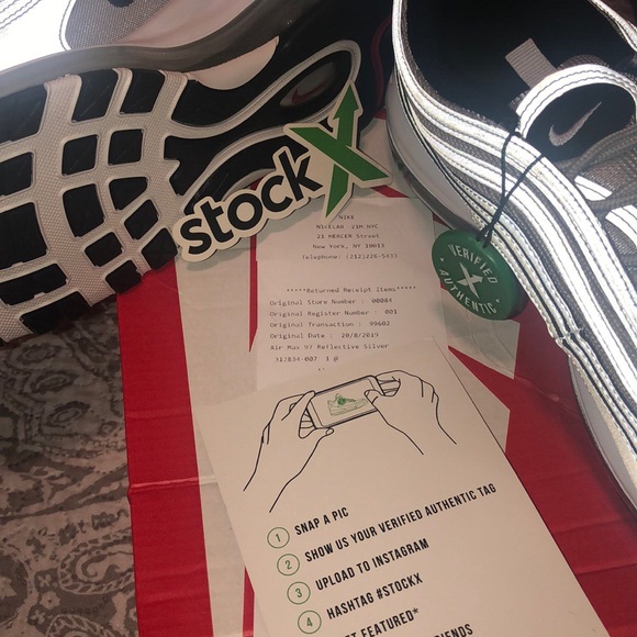 Nike Air Max 97 Reflective Silver 312834 007 - Picture 5 of 5